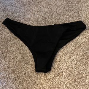 Black bikini bottoms